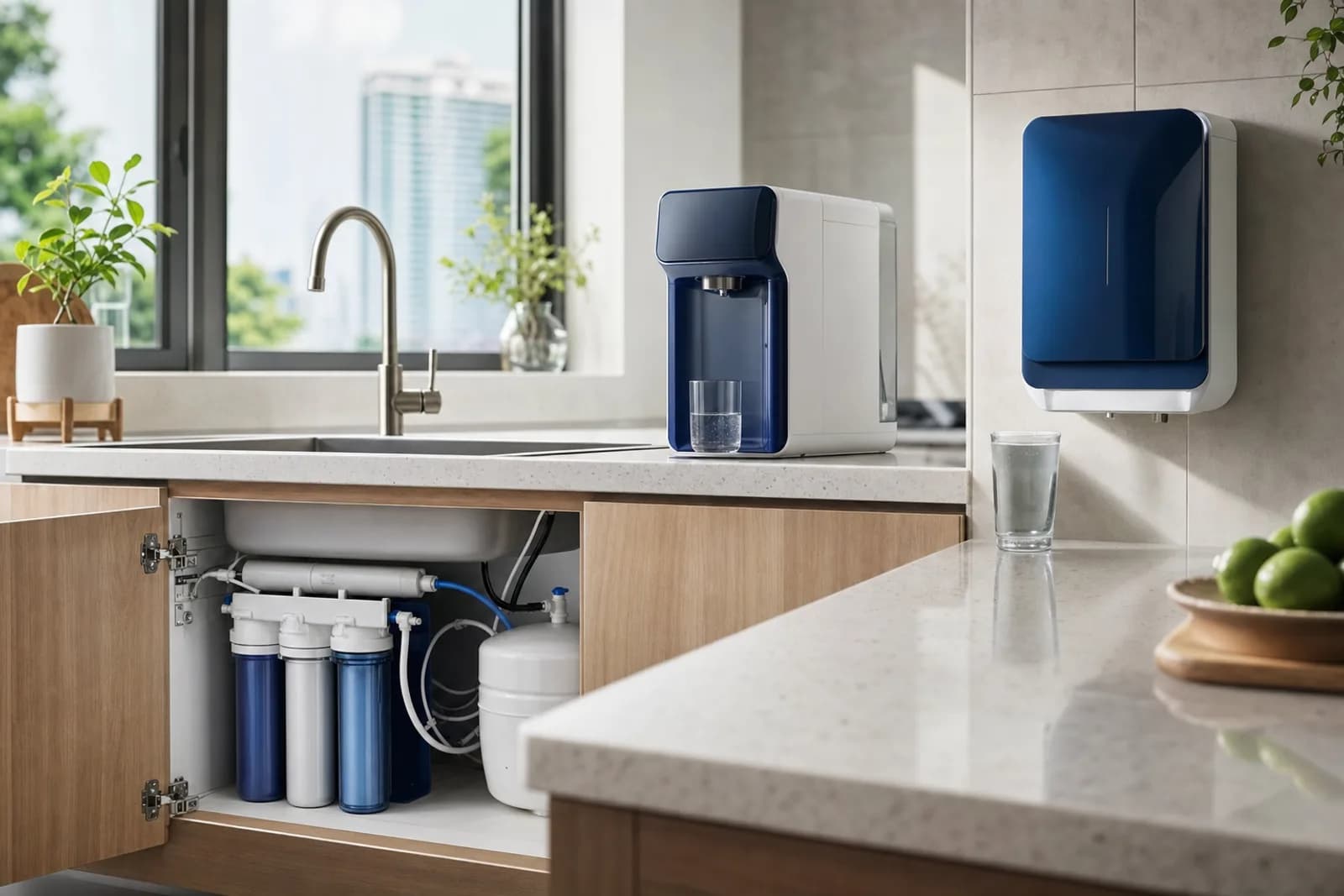 Under-Sink vs Countertop vs Wall-Mounted Purifiers