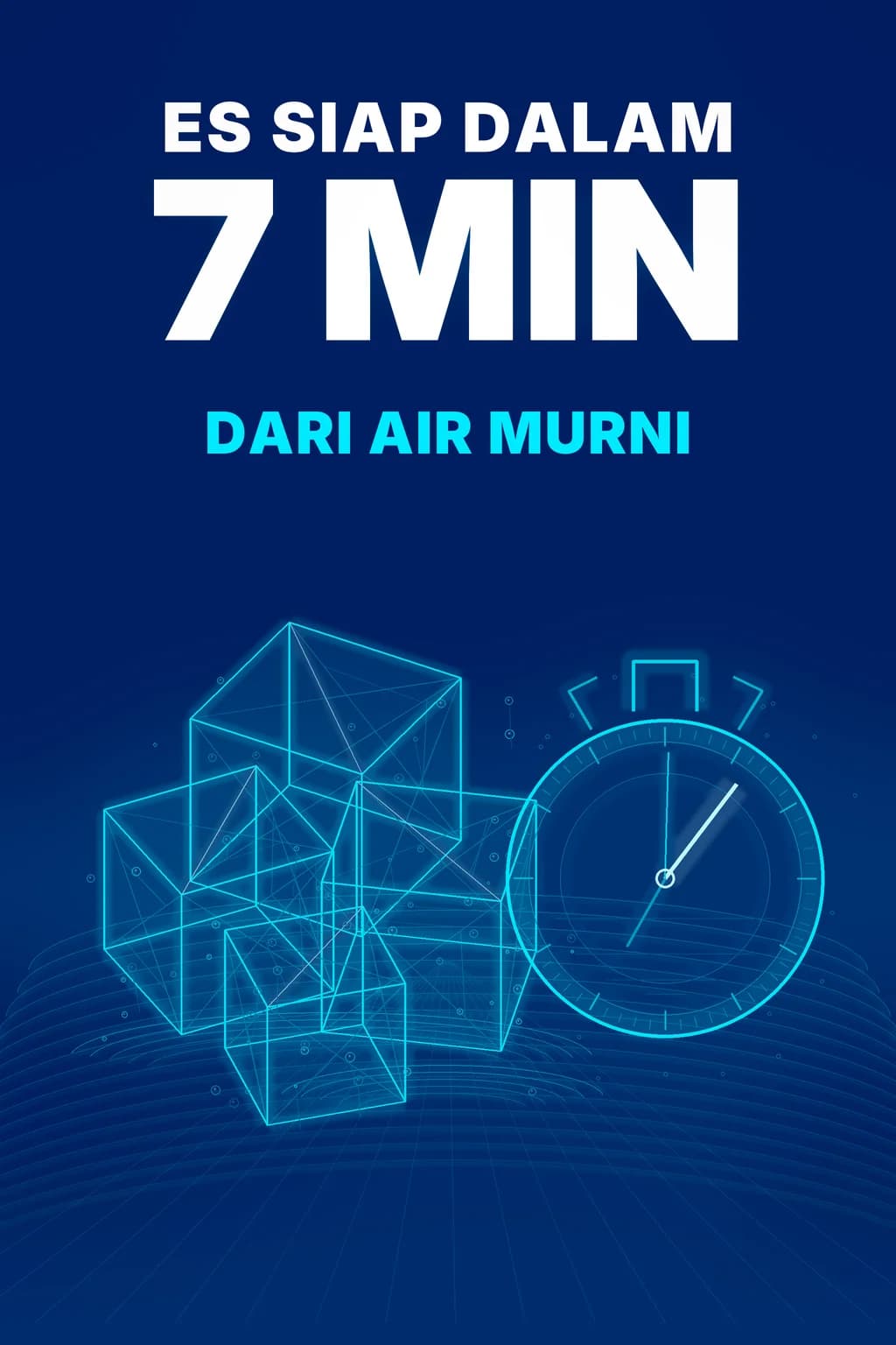 Es siap dalam 7 menit.